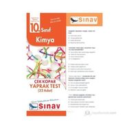 10. Sınıf Kimya Çek Kopar Yaprak Test 24 Adet - kollektif