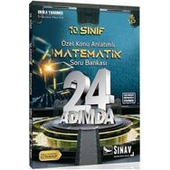 10. Sınıf Matematik 24 Adımda Özel Konu Anlatımlı Soru Bankası / Komisyon / Sınav Dergisi Yayınları