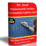 10. Sınıf Matematik Görüntülü Eğitim Seti - Enine Boyuna Eğitim