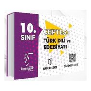10. Sınıf Türk Dili ve Edebiyatı Cep Test - Karekök Yayınları