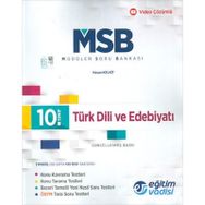10. Sınıf Türk Dili ve Edebiyatı Güncel MSB Modüler Soru Bankası-Eğitim Vadisi Yayınları
