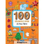 100 Eğlenceli Oyun - Çiz Boya Öğren - Kollektif