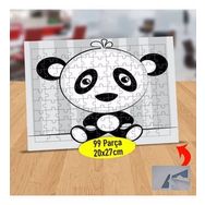 1045225 Şaşkın Sevimli Panda 99 Parça Puzzle Yapboz Tablo