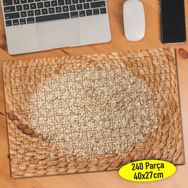 105369704 Hasır Tabak İçinde Buğday Gıda 240 Parça Puzzle Yapboz