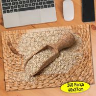 105369743 Tahta Kaşık ve Buğday Yiyecek 240 Parça Puzzle Yapboz