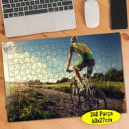 106523874 Arazide Bisiklet Sporu 240 Parça Puzzle Yapboz