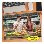 109110410 Organik Gıda Pazarı Alışveriş 240 Parça Puzzle Yapboz