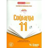 11. Sınıf Akordiyon Serisi Coğrafya Aç Konu Katla Soru Sınav Dergisi Yayınları