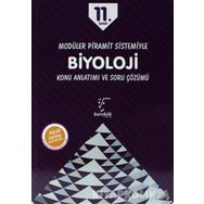 11.Sınıf Modüler Piramit Sistemiyle Biyoloji Konu Anlatımı ve Soru Çözümü Karekök Yayınları