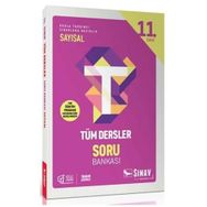 11.Sınıf Tüm Dersler Sayısal Soru Bankası Sınav Yayınları