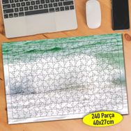 110148742 Beyaz Köpüklü Deniz Dalgası 240 Parça Puzzle Yapboz