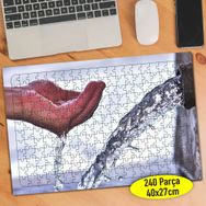 110488445 Doğal Kaynak Suyu Avuç İçi 240 Parça Puzzle Yapboz