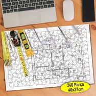 111213135 Mimarlık Ofisi Planlama 240 Parça Puzzle Yapboz