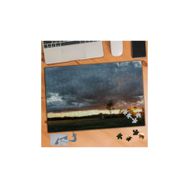 113 Bulutlu Gökyüzünde Gün Batımı 240 Parça Puzzle Yapboz Tablo