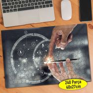 113536437 Sosyal Ağ Uzantısı Sembolleri 240 Parça Puzzle Yapboz