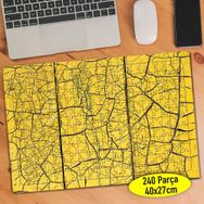 115483000 Çatlamış Sarı Boya Dokusu 240 Parça Puzzle Yapboz