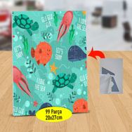 117 Deniz Altında Yaşayan Varlıklar 99 Parça Puzzle Yapboz Tablo