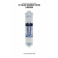 12 İnline Sediment 5 Micron Filtre