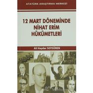 12 Mart Döneminde Nihat Erim Hükümetleri - Ali Haydar Soysüren