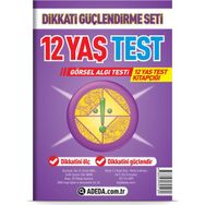 12 Yaş Test Görsel Algı Seti - 12 Yaş Test Kitapçığı - Doç. Dr. Osman Abalı