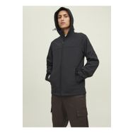 12212363 Jack & Jones Jjemarvin Hood Softshell Noos Erkek Mont Black