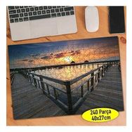 123513664 Gün Batımı Deniz İskelesi 240 Parça Puzzle Yapboz