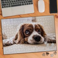 12666 Sevimli Umursamaz Köpek 240 Parça Puzzle Yapboz