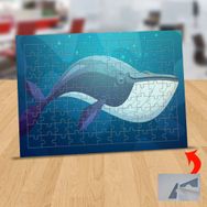 128763 Okyanus Canlısı Yaşlı Balina 99 Parça Puzzle Yapboz Tablo