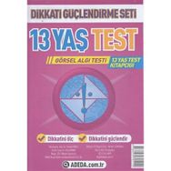 13 Yaş Test Görsel Algı Seti - 13 Yaş Test Kitapçığı - Doç. Dr. Osman Abalı