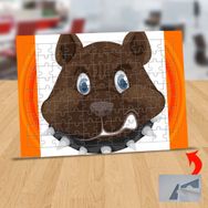 130815492 Kızgın Pitbull Köpeği 99 Parça Puzzle Yapboz Tablo
