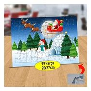 1324841 Kutupta Noel Baba Ve Geyiği 99 Parça Puzzle Yapboz Tablo