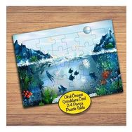 13275 Deniz Altı Ve Deniz Üstü Çocuklara Özel Puzzle Yapboz Tablo