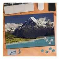133 Tepesi Karlı Dağ Manzarası 240 Parça Puzzle Yapboz Tablo