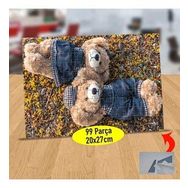 1357227 Çimende Yatan Ayıcıklar 99 Parça Puzzle Yapboz Tablo