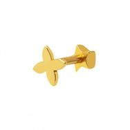 14 Ayar Altın Yonca Tragus Küpe