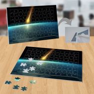 1439034 Gök Taşı Düşüşü Dünya Gezegen 99 Parça Puzzle Yapboz