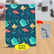 148128411 Renkleri Balık Desenleri 99 Parça Puzzle Yapboz Tablo