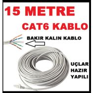 15 m CAT6 İnternet Data Kablosu