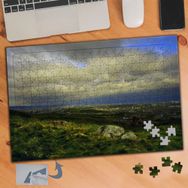 155 Uzaktaki Şehir Manzarası 240 Parça Puzzle Yapboz Tablo