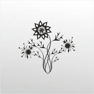 160 cm Ayçiçeği Folyo Sticker