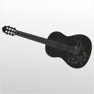 160 cm Gitar Folyo Sticker