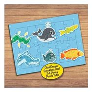 167PZ Farklı Balık Çeşitleri Çocuklara Özel Puzzle Yapboz Tablo