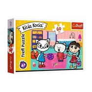 17343 Trefl Kicia Kocia Kitty Cat With Friends 60 Parça Puzzle