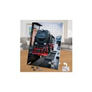 1751520 Lokomotif Siyah Tren Kafası 240 Parça Puzzle Yapboz