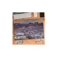 180 Kayalıklarla Kaplı Karlı Arazi 240 Parça Puzzle Yapboz Tablo