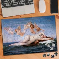 1863 Deniz Üstündeki Tanrıçalar 240 Parça Puzzle Yapboz