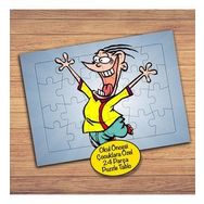 186PZ Koşan Mutlu Çocuk Çocuklara Özel Puzzle Yapboz Tablo