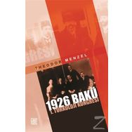 1926 Bakü 1. Türkoloji Kongresi - Theodor Menzel
