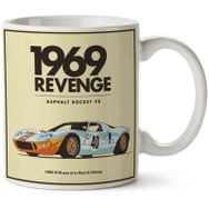 1969 Revenge Gt40 Classic Baskılı Kupa
