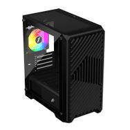 1stplayer Trilobite T5 Siyah 650W 80+ ARGB 4x12 cm Fan Temperli Cam Mesh USB 3.0 M-ATX Bilgisayar Kasası